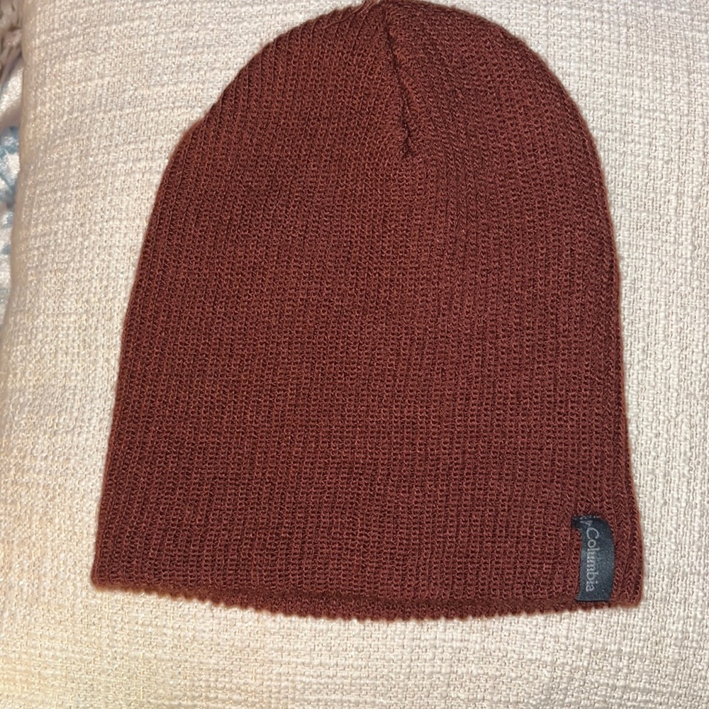 - Columbia Burnt Orange Beanie Unisex